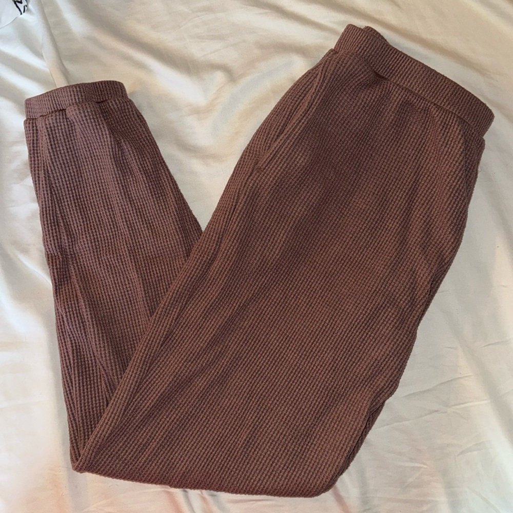 P’tula waffle knit joggers